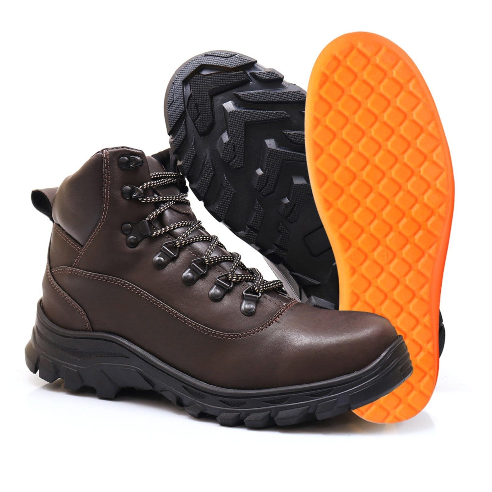 Bota Adventure Masculina Com Palmilha Gel Coturno Trilha Resistente Confortavel