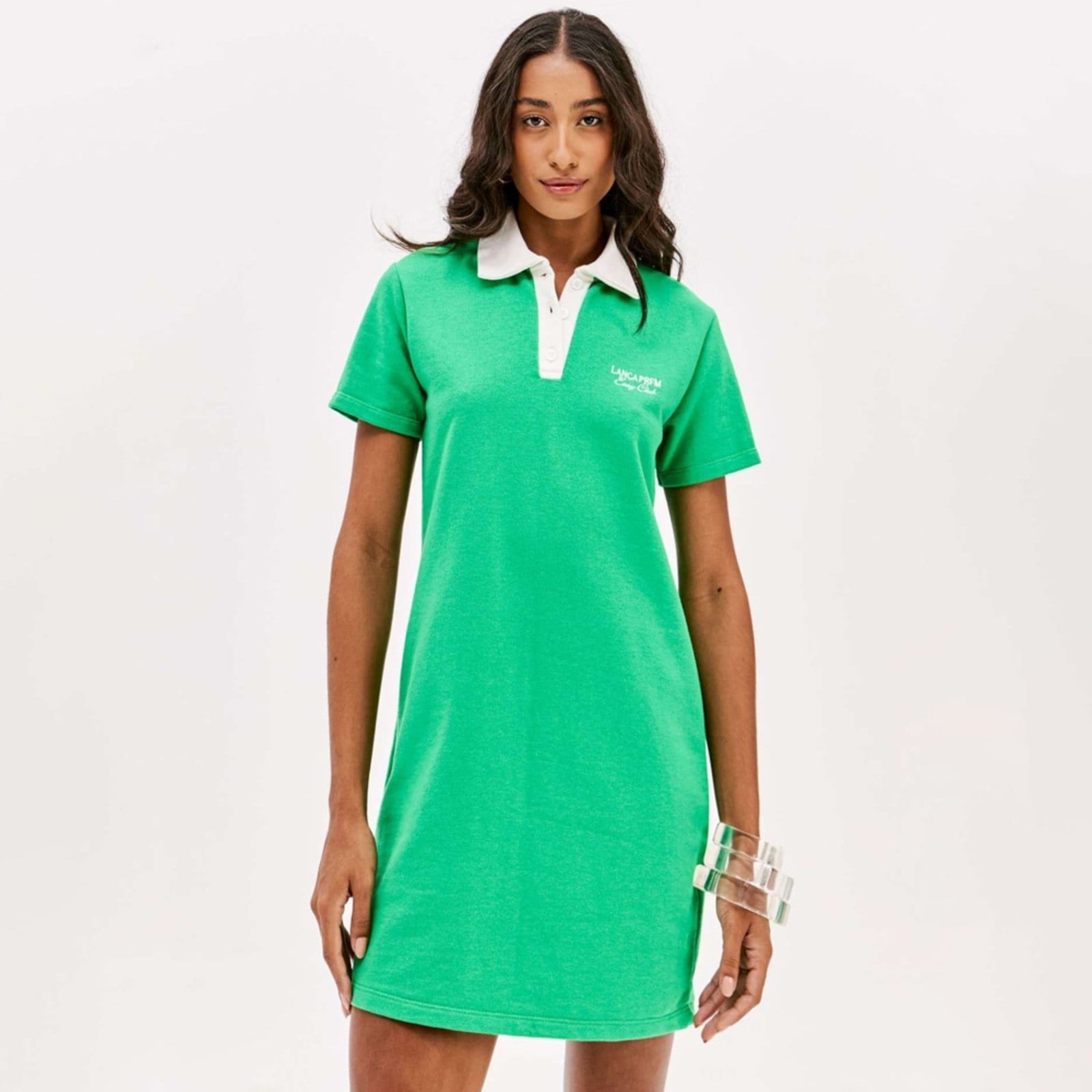 Vestido Easy Lança Perfume Gola Polo Pr26 Feminino