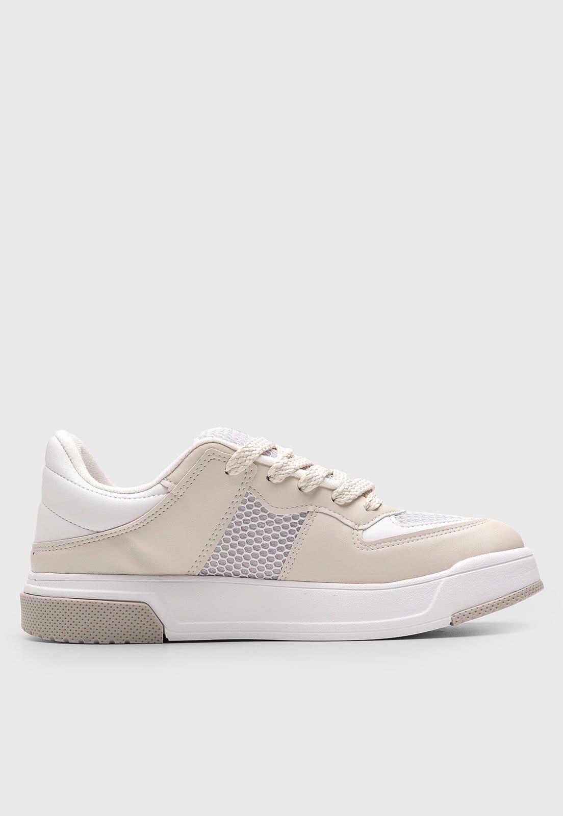Vista 2 Tênis Feminino Vizzano Mesh Off-White VIZZANO off-white white