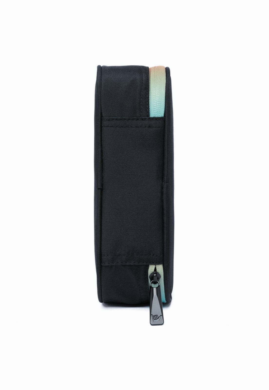 Vista 2 Estojo Masculino Basico Hang Loose Escolar Espaçosa Hang Loose preto