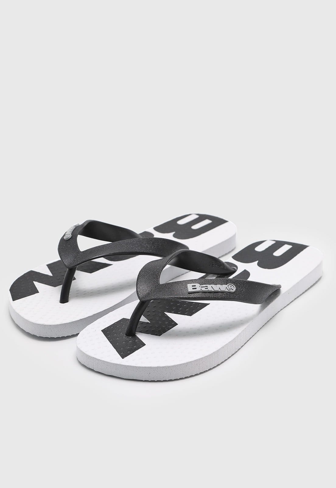Vista 2 Chinelo Masculino BAW Cool BAW branco