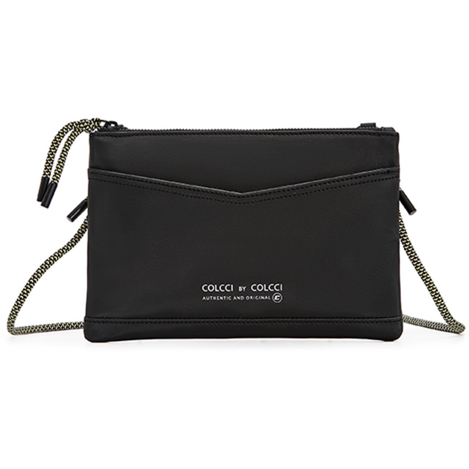 Vista principal Bolsa Crossbody Colcci Cadarço VE24 Feminino Colcci preto