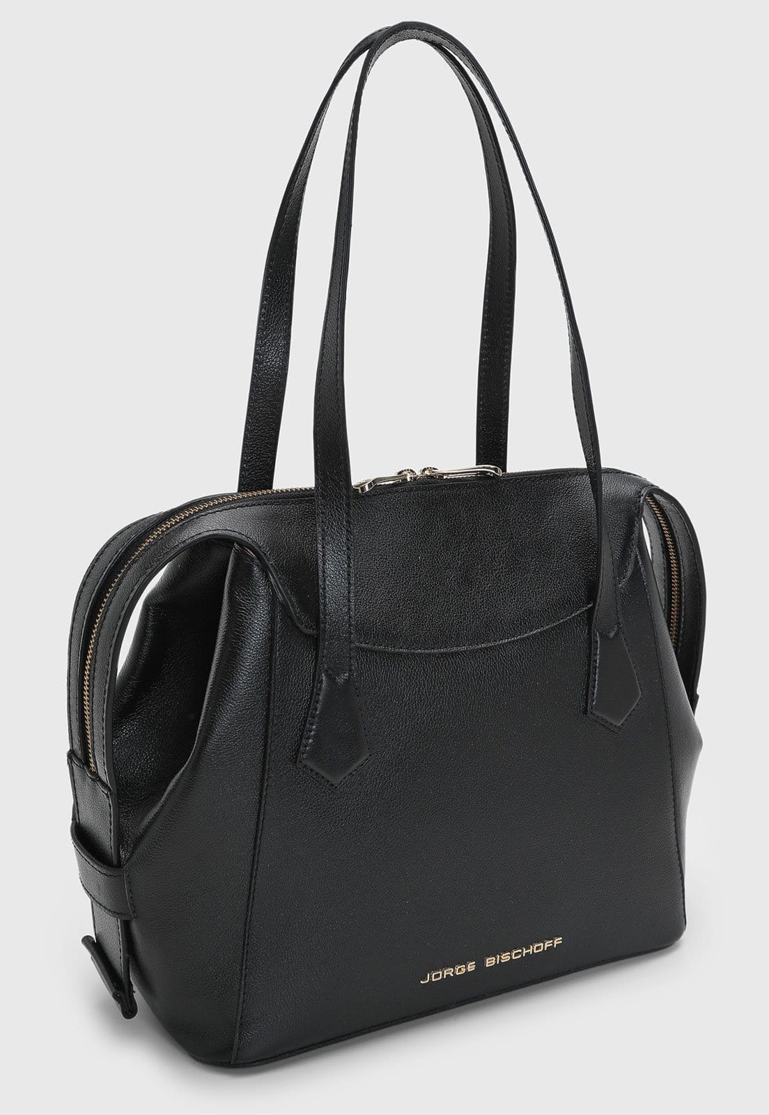Bolsa Feminina Jorge Bischoff Grande Preta - 2