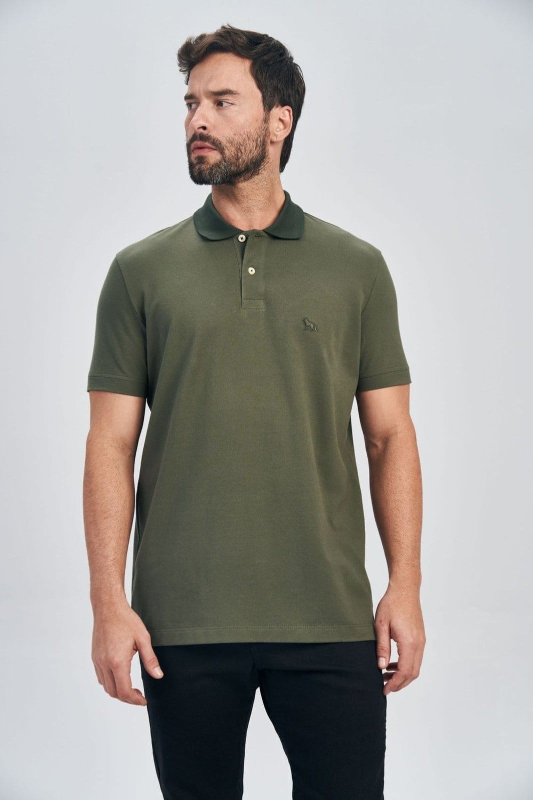 Polo Classic Masculina Acostamento