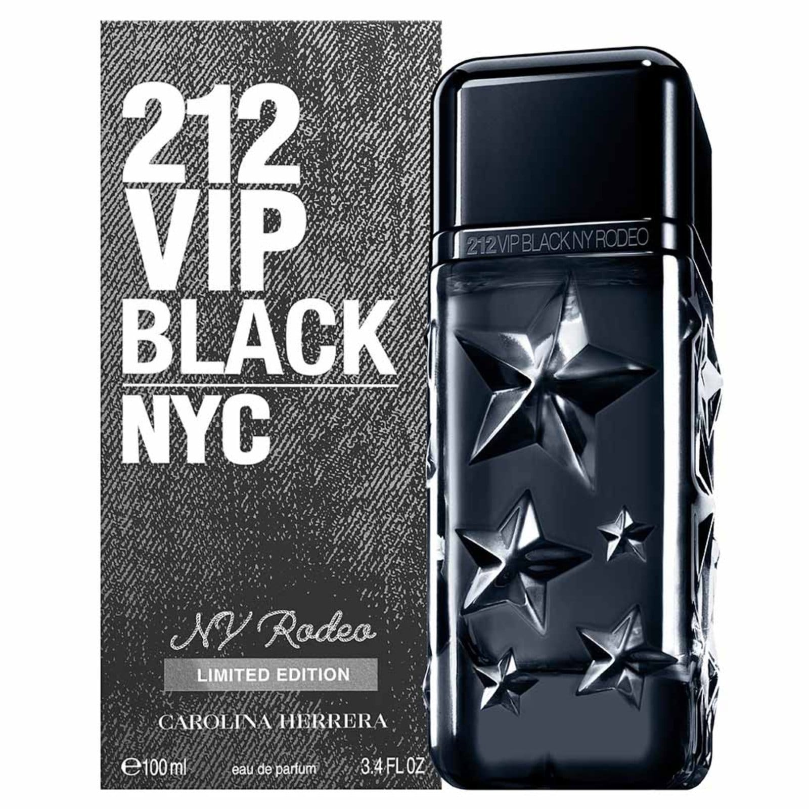 Vista 2 212 Vip Men Black NY Rodeo Masculino Eau de Parfum 100 ml Carolina Herrera incolor black