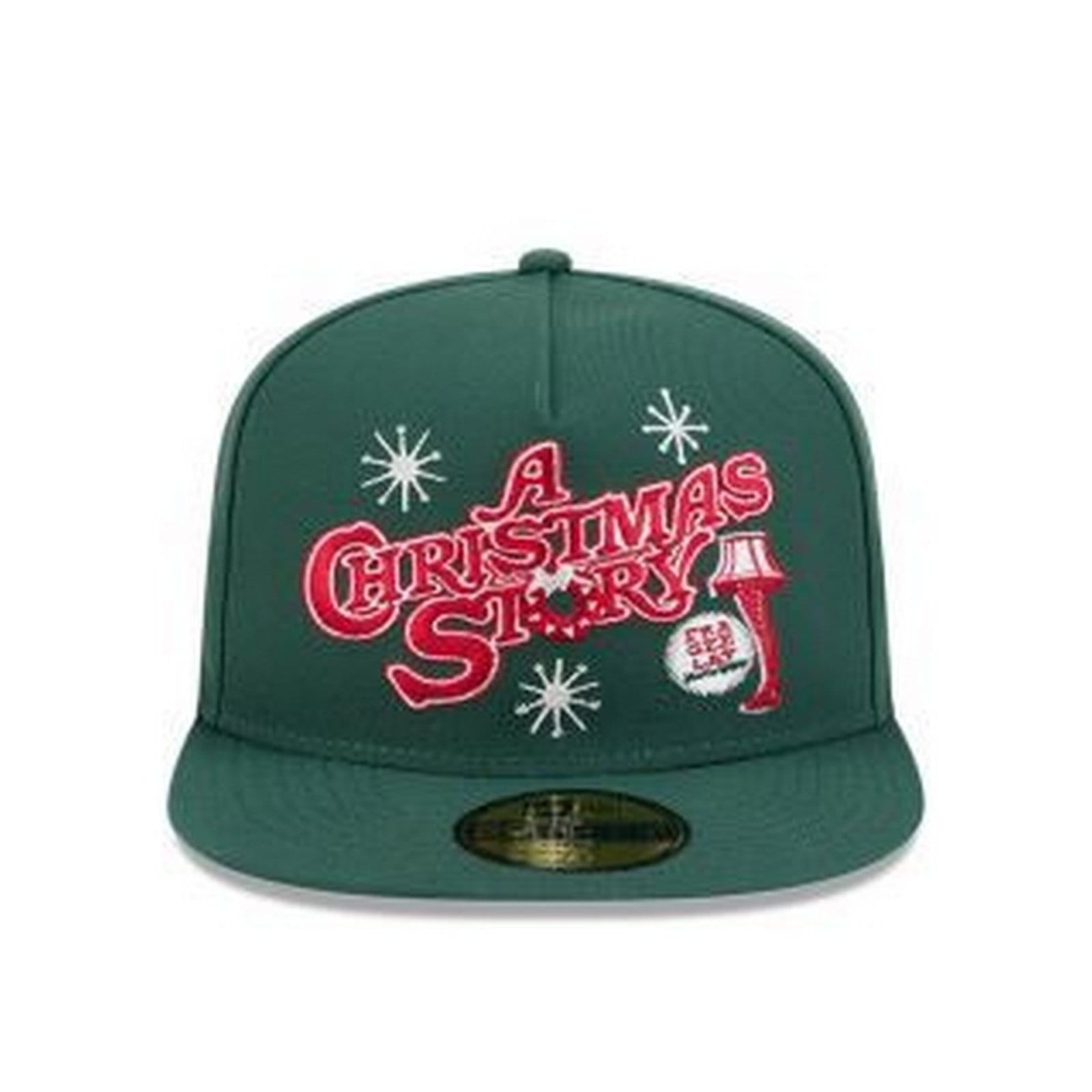 Vista 2 Boné New Era 5950 A-frame Christmas Generic Logo new era verde