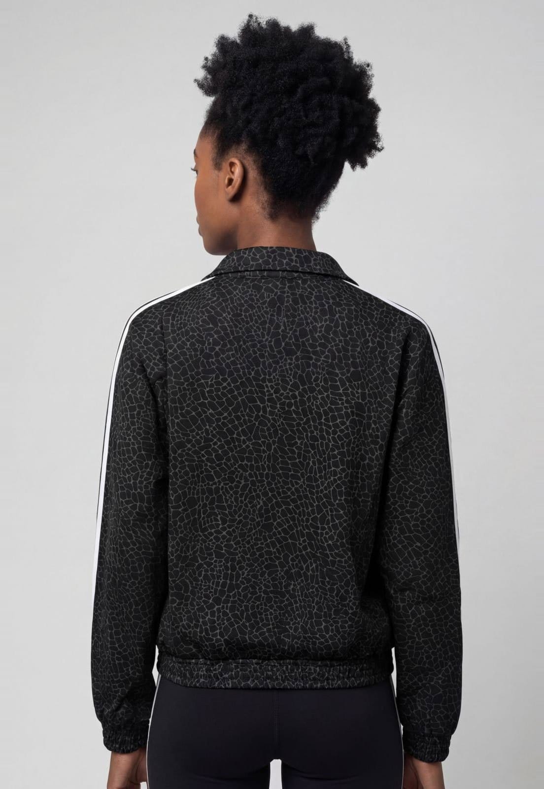 Vista 2 Jaqueta Feminina adidas Originals FBD OS DNM Preta adidas Originals preto