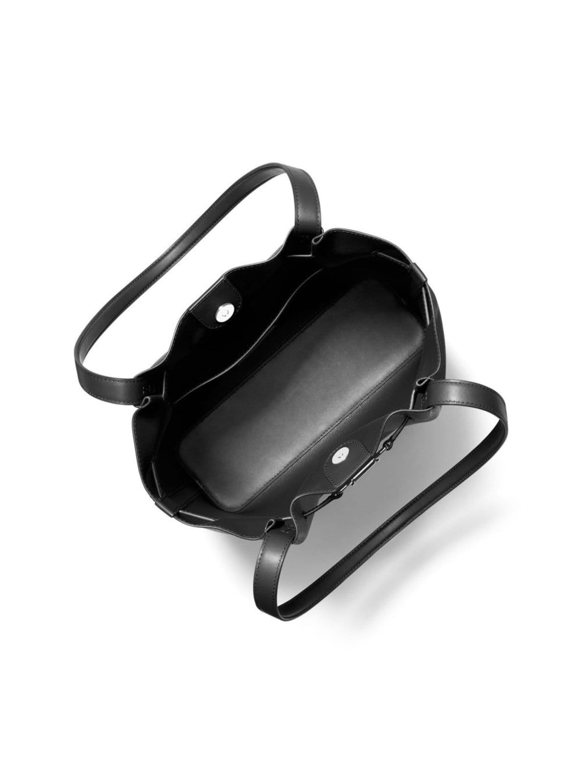 Vista 2 Bolsa Tote Carson De Couro 35S5s2zt3t001 Michael Kors preto