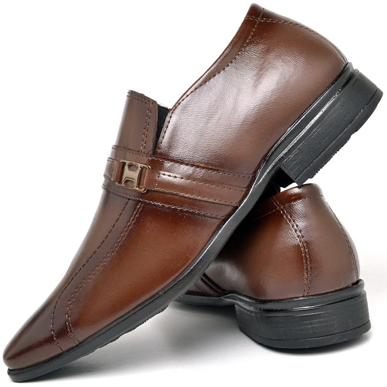 Sapato Social Masculino Básico Capuccio do 37 ao