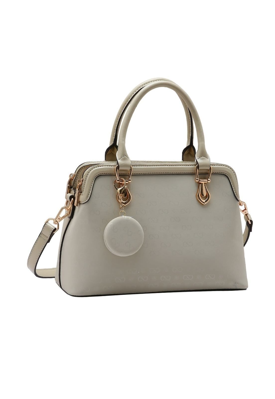 Bolsa Feminina Chenson Relevo Monograma Mão 3485432