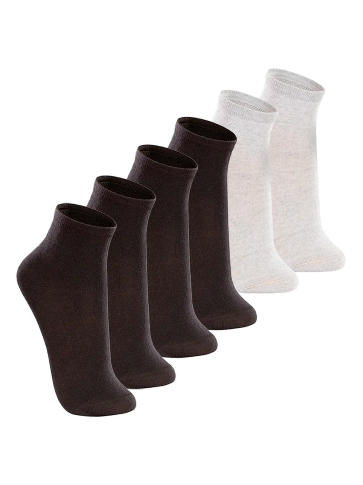 Kit com 6 Pares de Meias Cano Médio Lupo