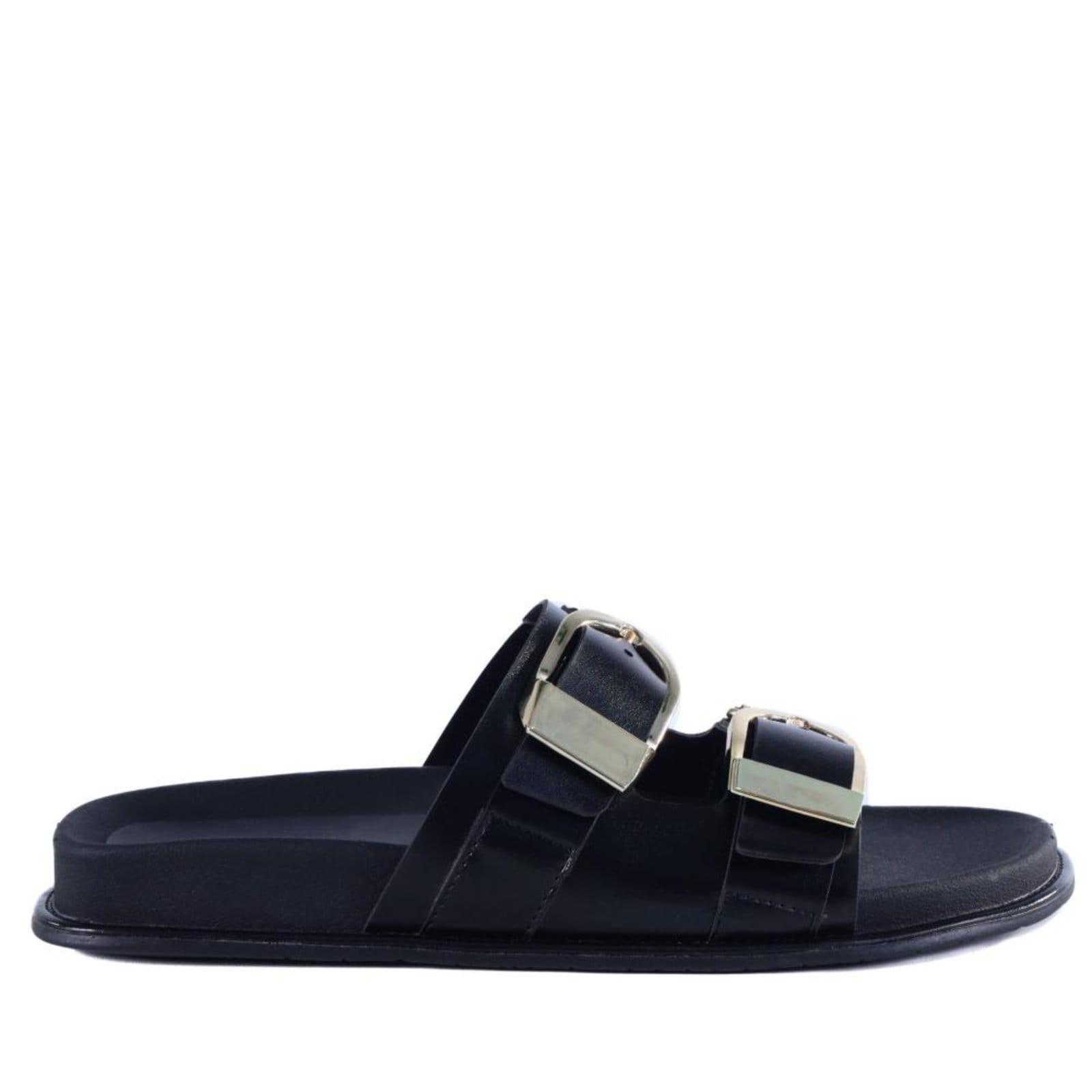 Papete Feminina Zariff com Maxi Fivelas 50471-90894 Preto