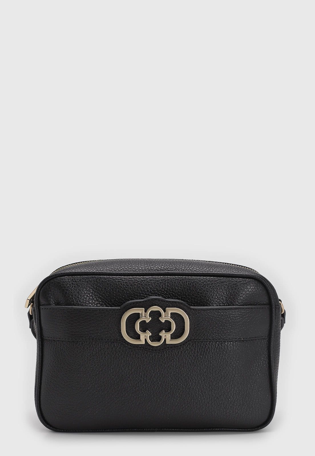 Bolsa Feminina Capodarte Média Monograma Preta