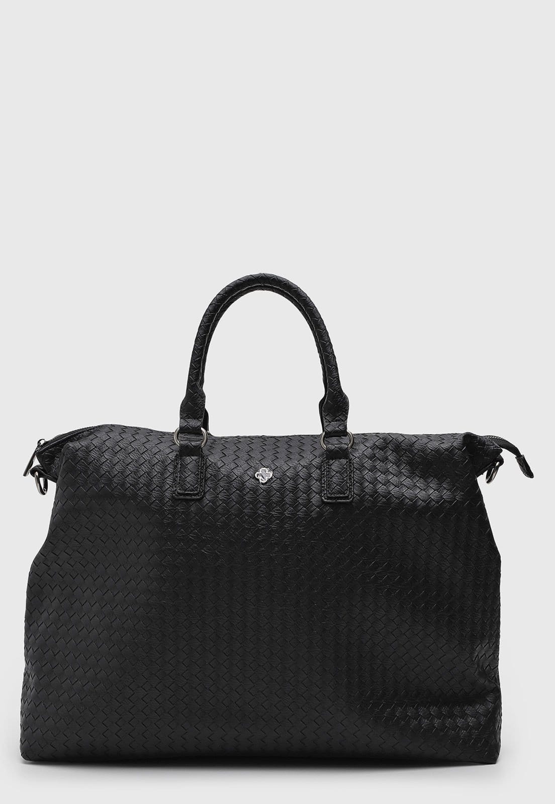 Bolsa Feminina Capodarte Tramado Preta