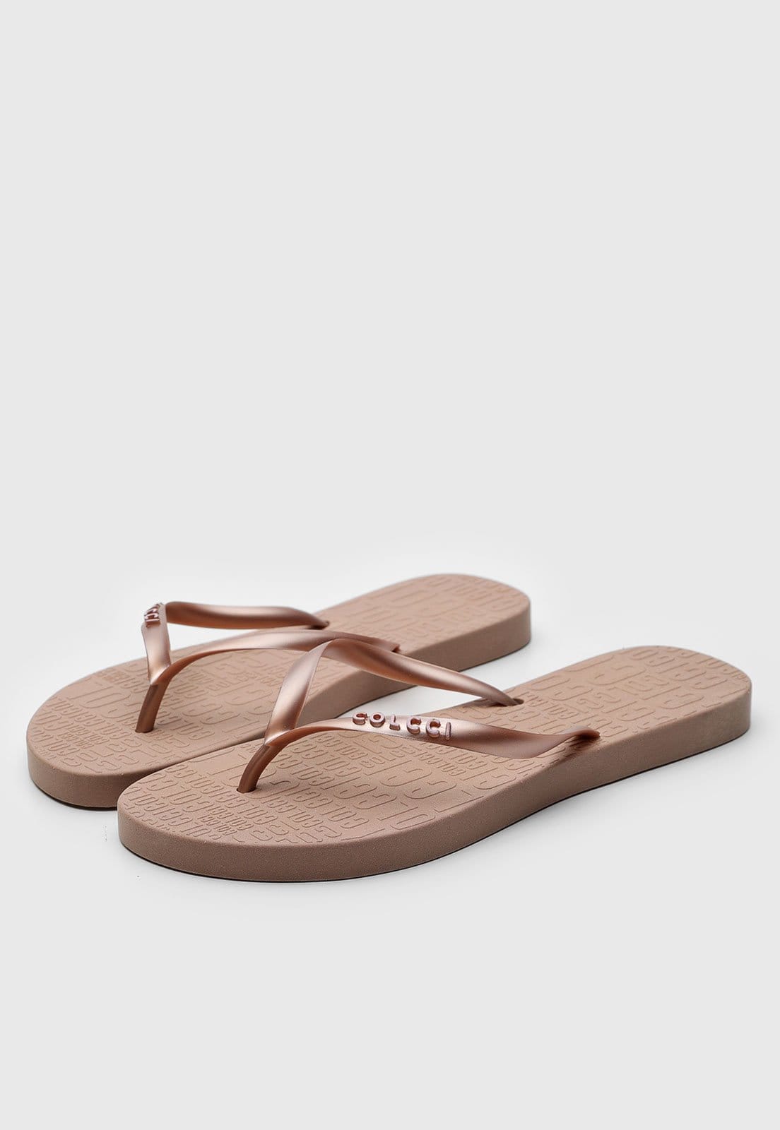 Vista 2 Chinelo Colcci Metalizado Colcci dourado
