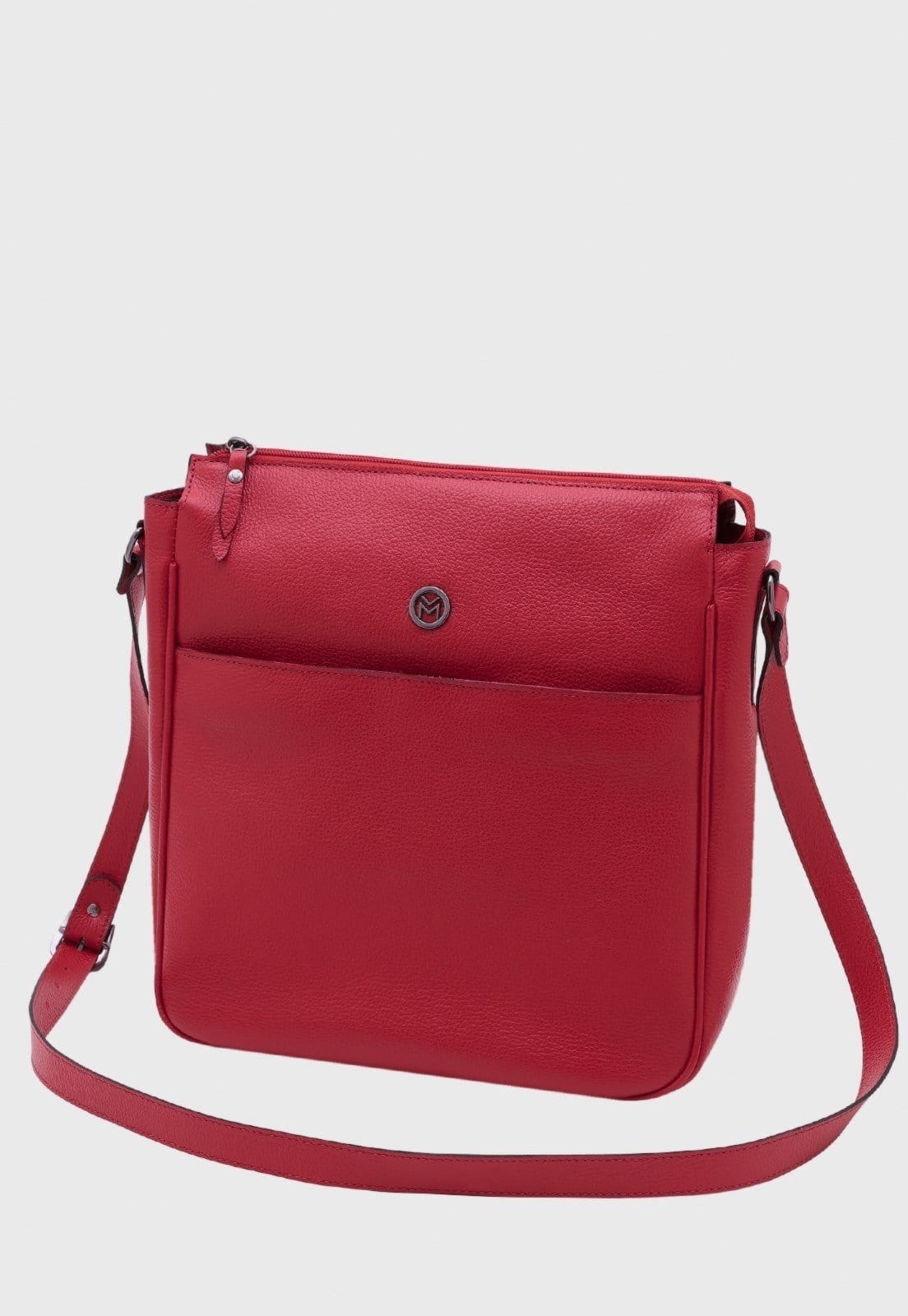 Bolsa Transversal Couro Mariart Xingó Cardeal