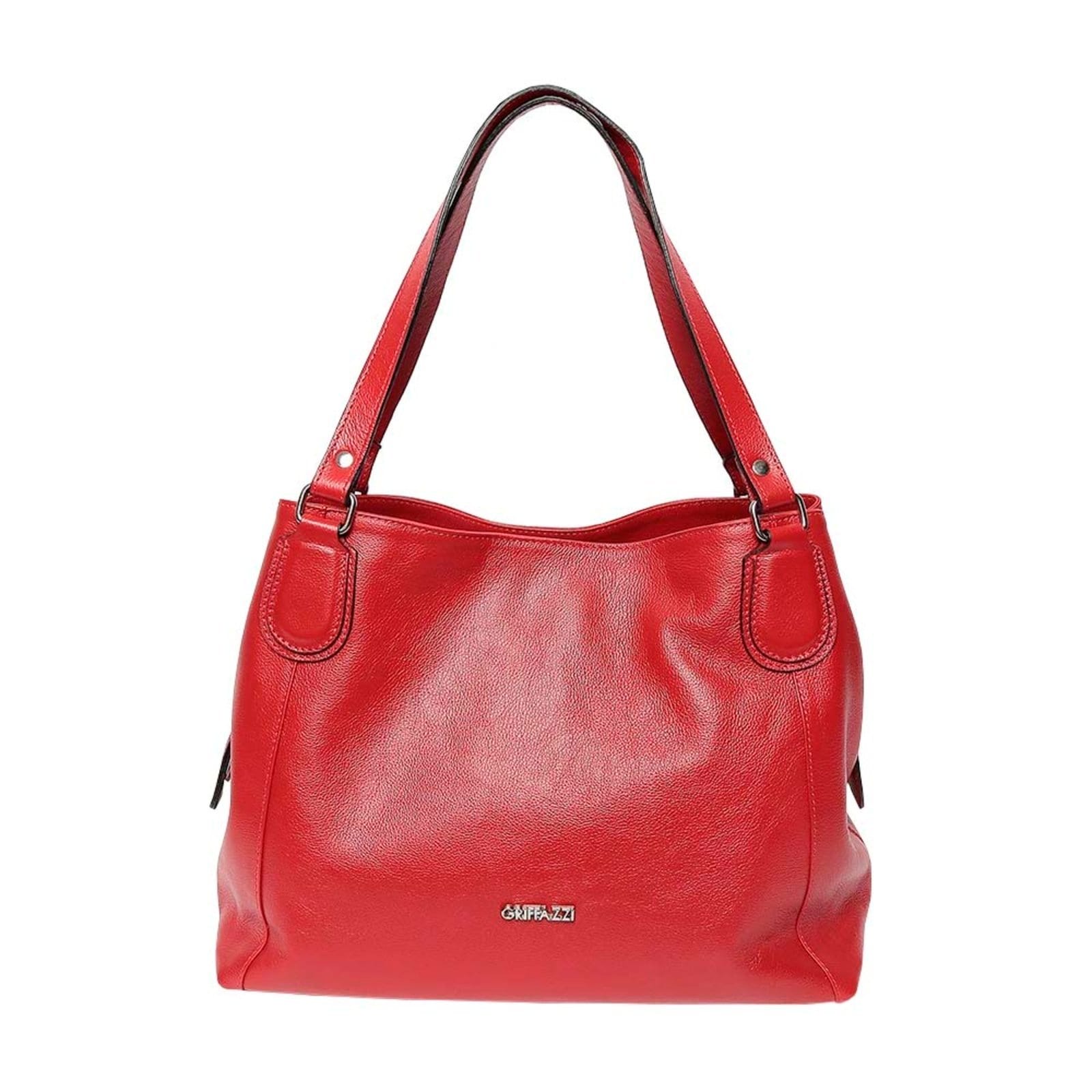 Vista principal Bolsa de Couro Griffazzi Vermelho Griffazzi multicolorido