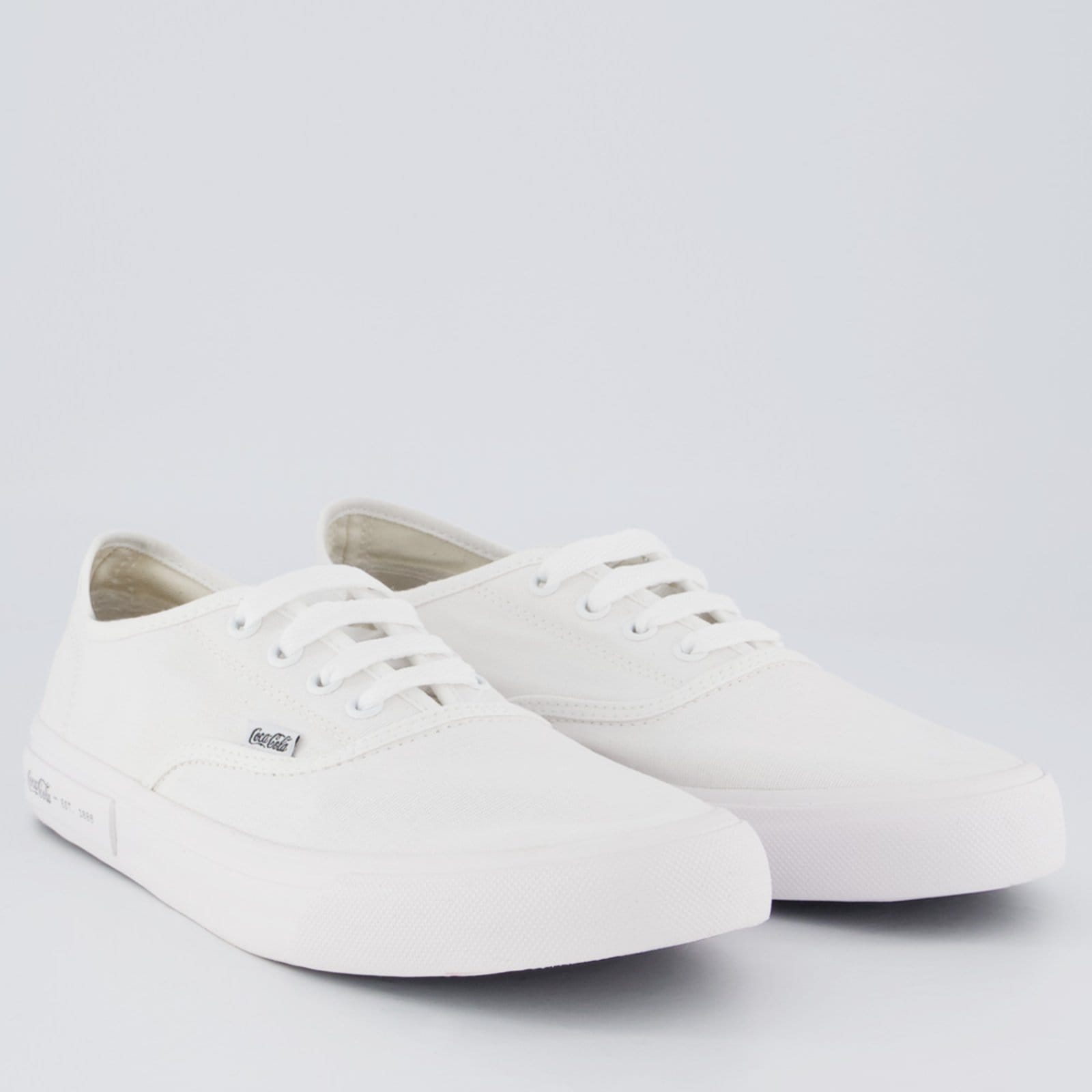 Vista 2 Tênis Coca Cola Kick Summer Feminino Coca-Cola branco