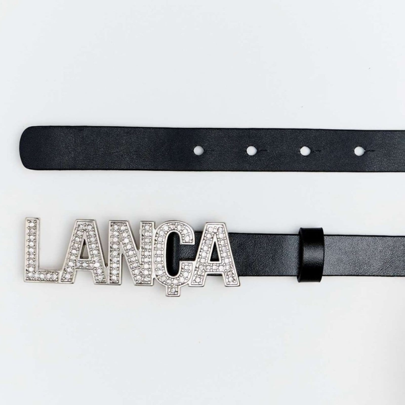 Vista 2 Cinto Lança Perfume Cintura Lanca Strass Ve26 Feminino Lança Perfume preto