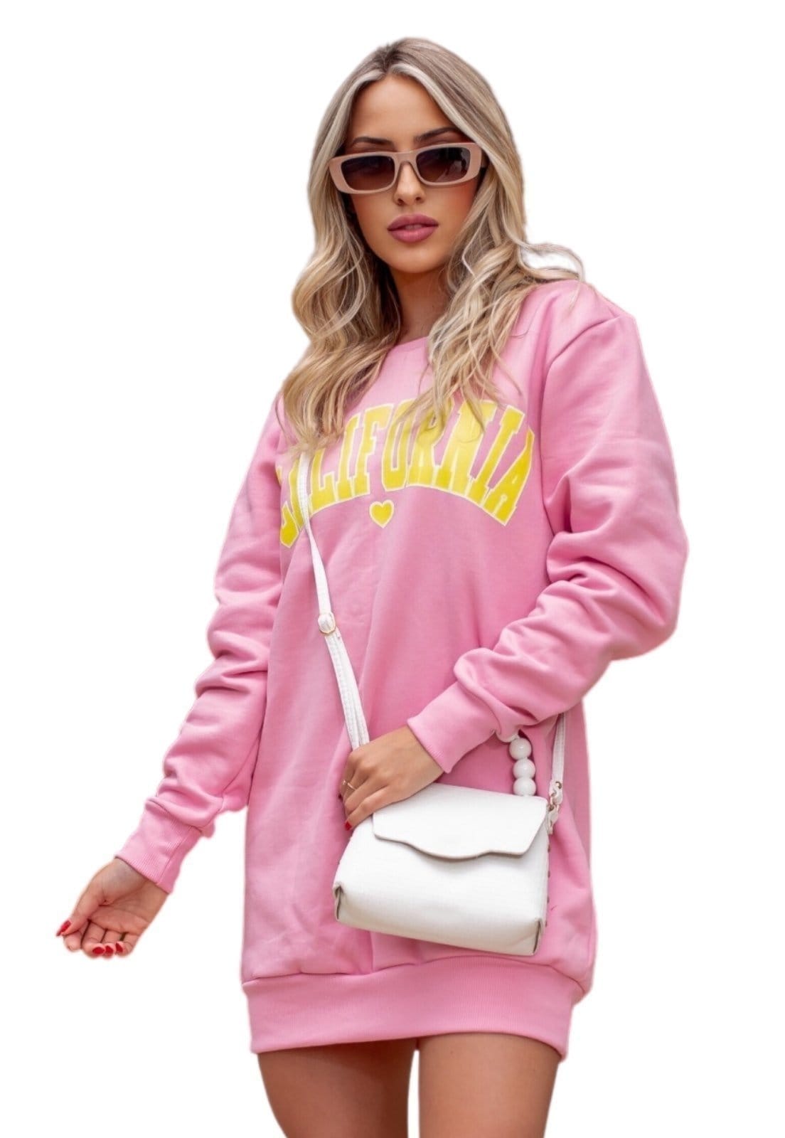 Blusão Vestido Moletinho California Color - 2