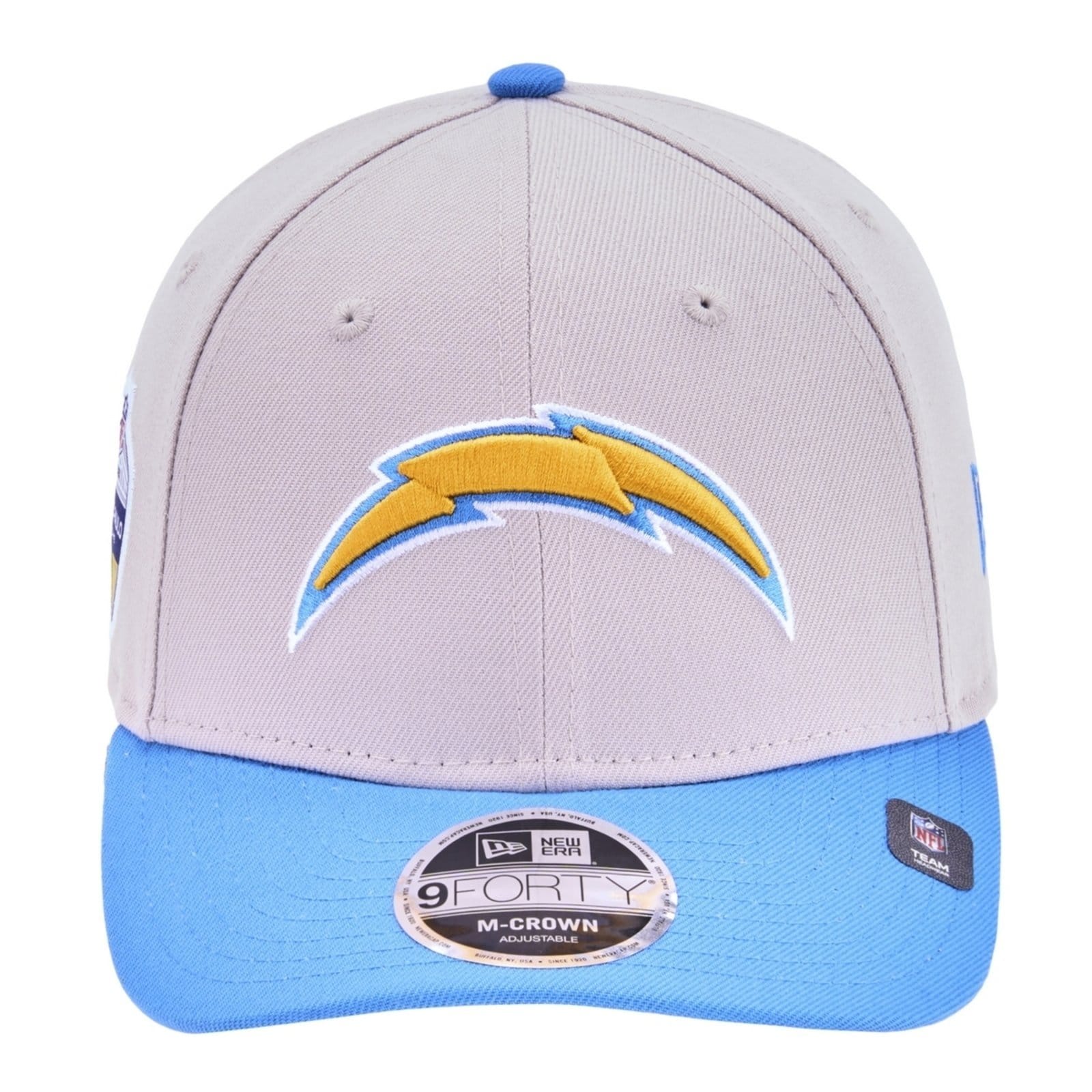 Vista principal Boné New Era 9forty M-crown Los Angeles Chargers new era cinza