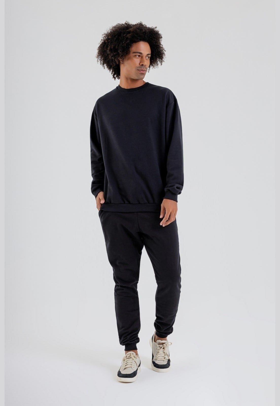 Blusão Básico Masculino em Moletom Just Basic