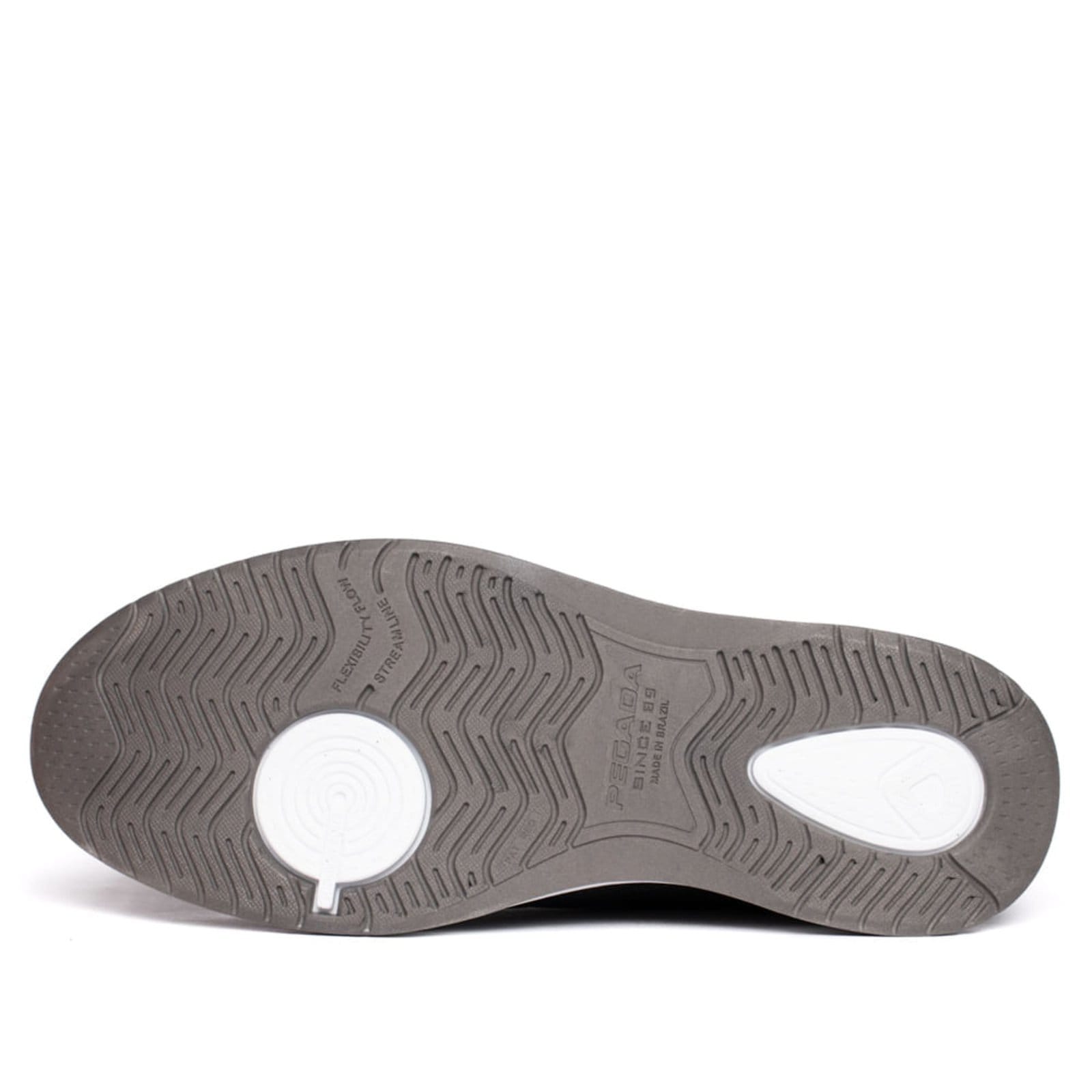 Vista 2 Sapatênis Masculino Pegada Microfibra Calce Fácil PEGADA preto