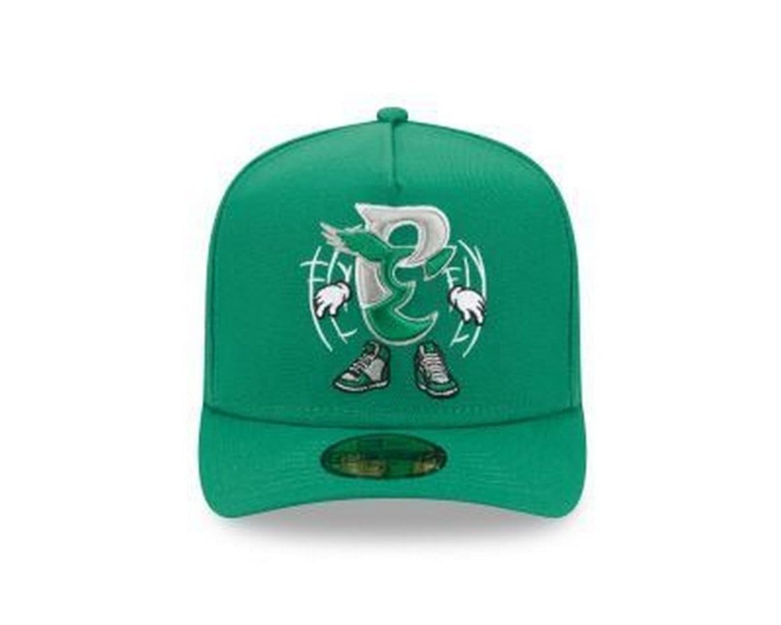 Vista 2 Boné New Era 59FIFTY Philadelphia Eagles NFL new era verde
