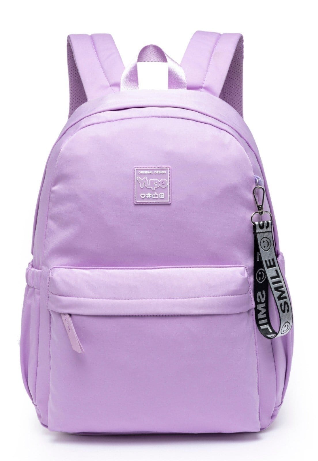 Vista principal Infantil - Mochila Feminina Juvenil Escola Faculdade Bolsa Resistente Espaçosa Notebook YUPE rosa