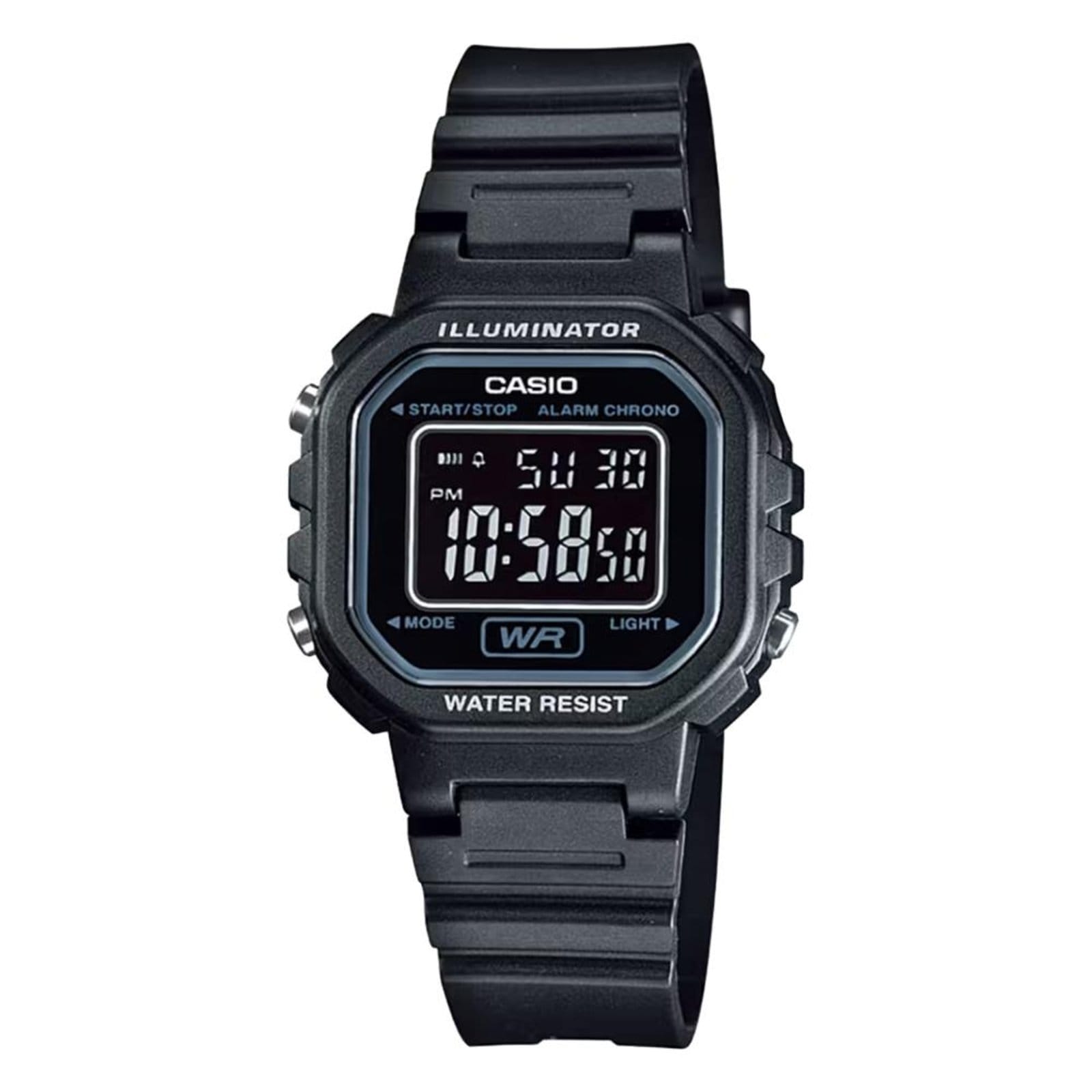 Vista principal Relógio Casio Standard LA-20WH-1BDF-SC Casio preto