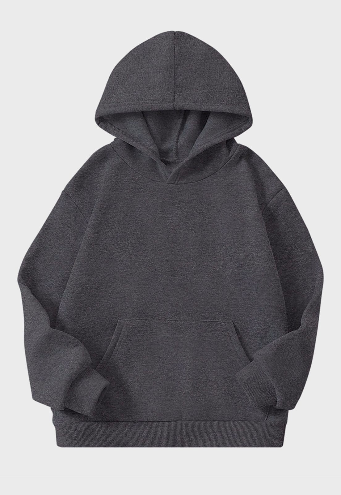 Vista 2 Infantil - Kit Moletom Canguru Menino com Capuz Benellys e Chumbo Benellys cinza/grafite/preto