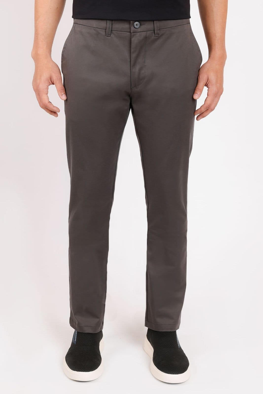 Calça Aramis Chino Estilo Moovex Chumbo