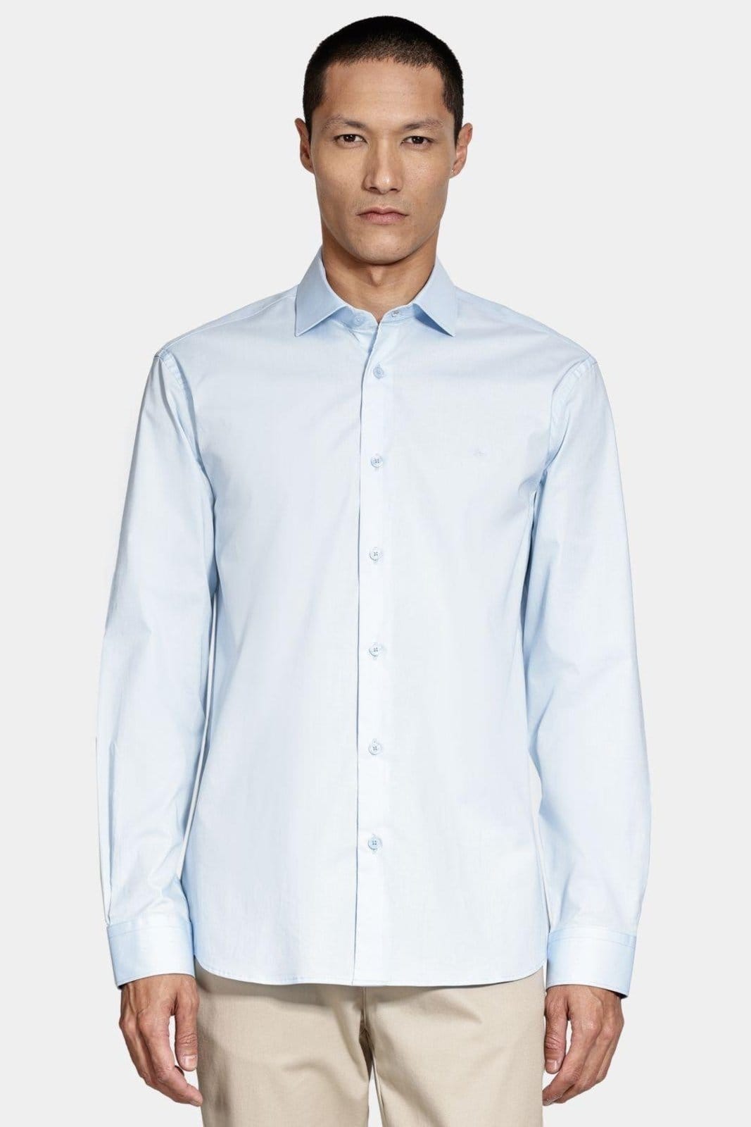 Camisa Aramis Slim Tricoline Algodão Manga Longa
