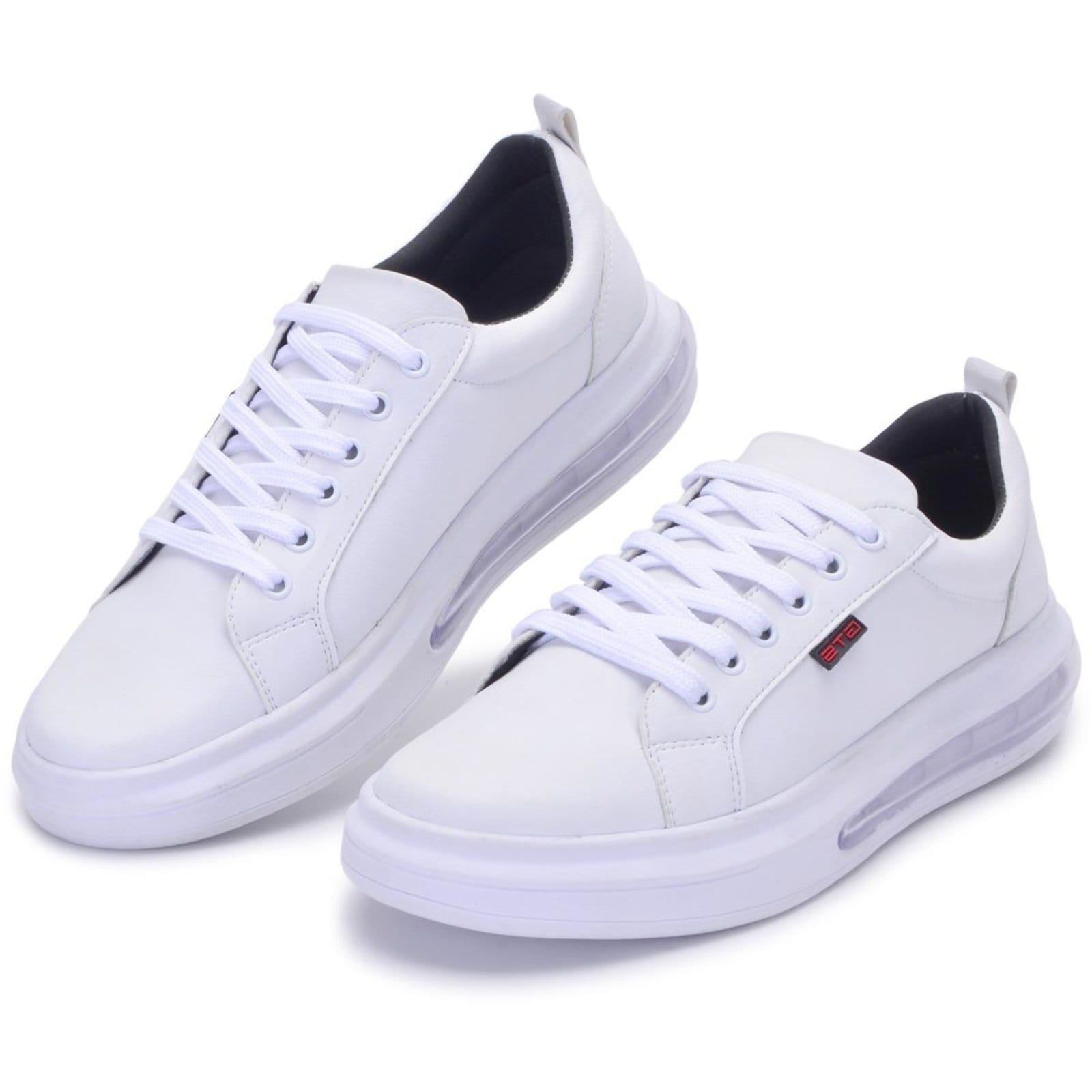 Vista 2 Tênis Masculino Casual Clube do Sapato de Franca DFT Air Phoenix Clube do Sapato de Franca branco