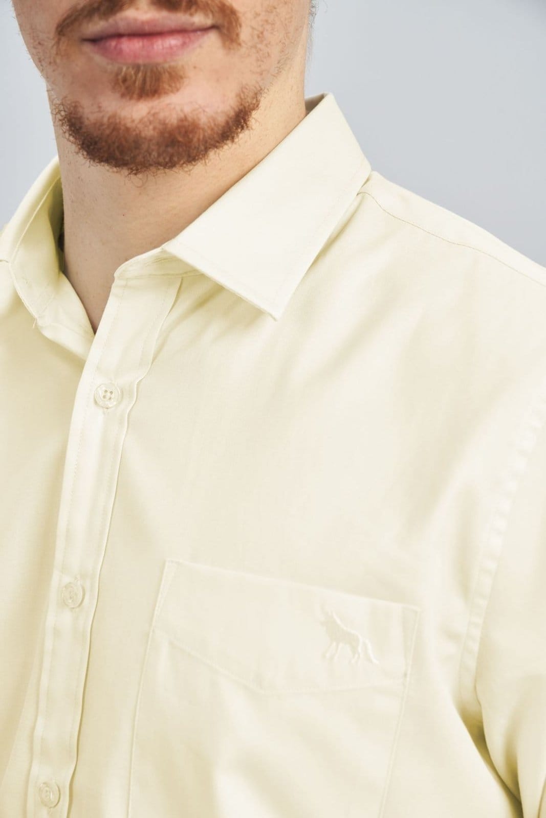 Vista 2 Camisa Pocket Bordado Masculina Acostamento ACOSTAMENTO MASCULINO branco