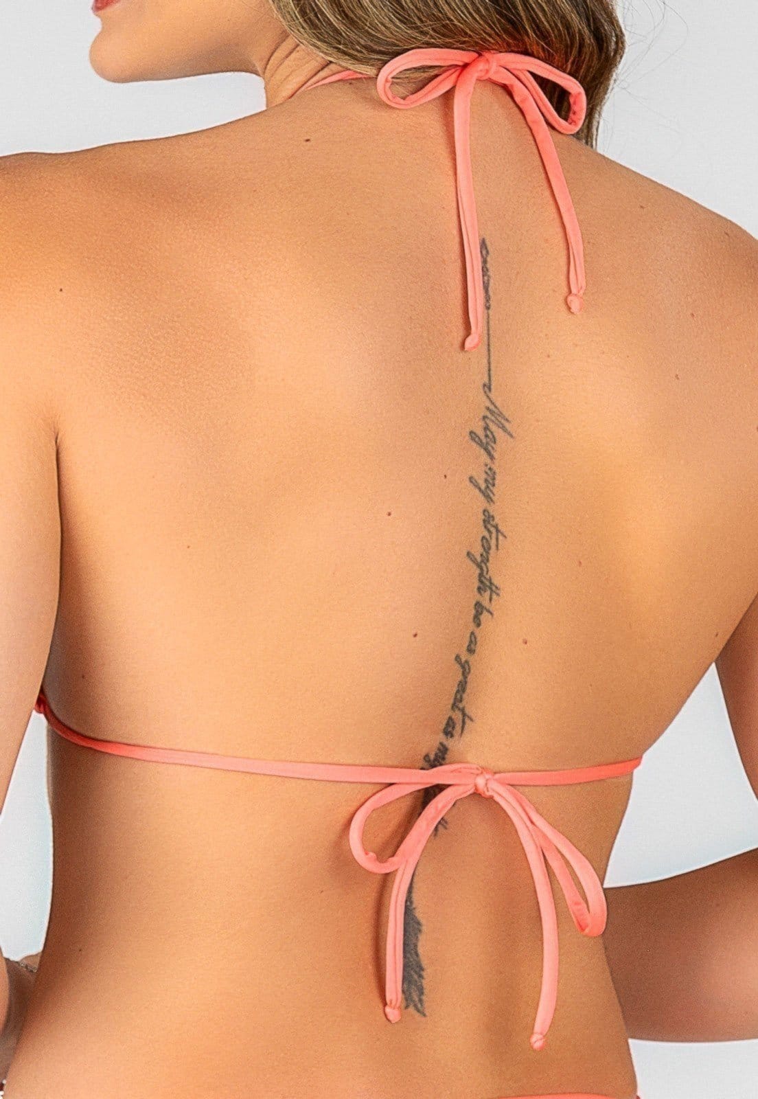 Vista 2 Biquíni Top Summer Soul Com Bojo Cortininha Summer Soul coral