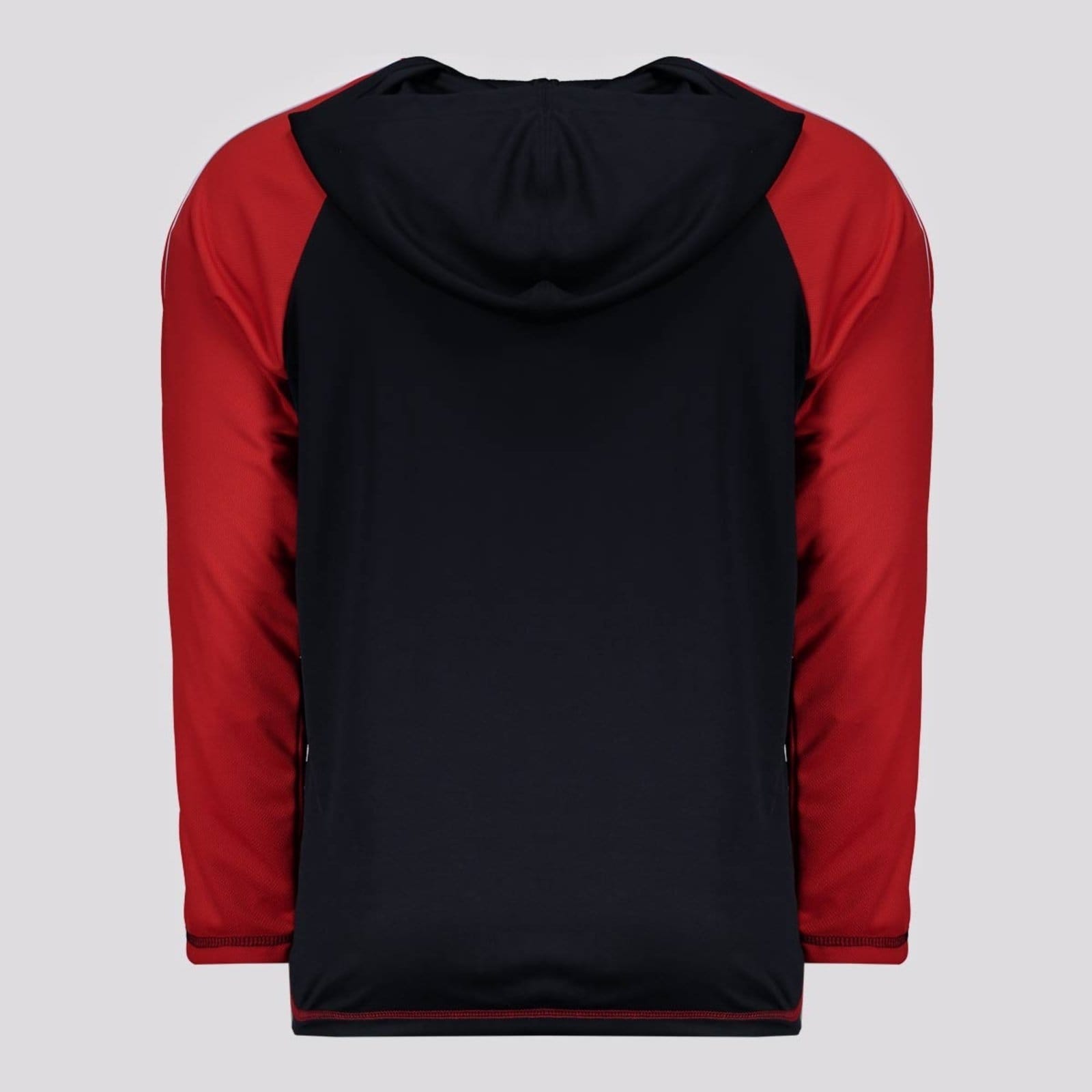 Vista 2 Camisa Manga Longa São Paulo Laçado Preta braziline preto