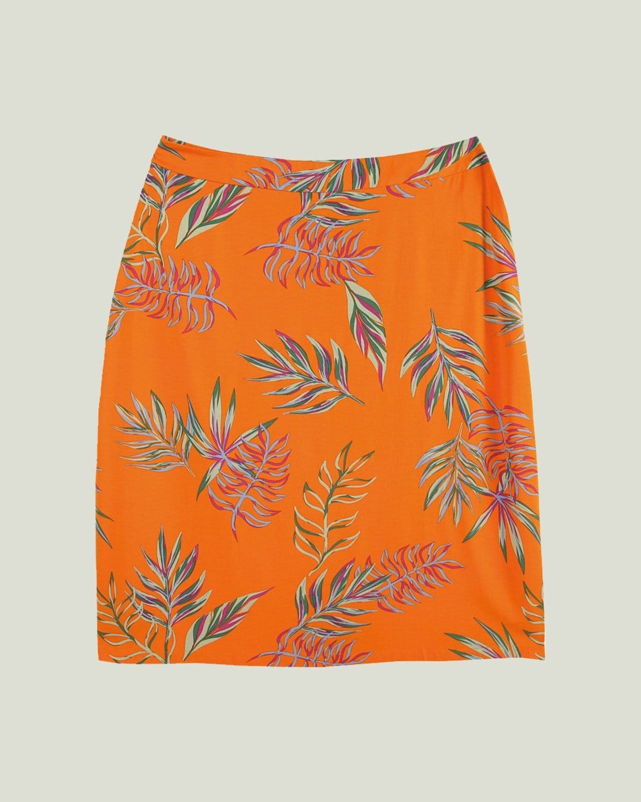 Saia Folhagem Viscose Malwee Plus