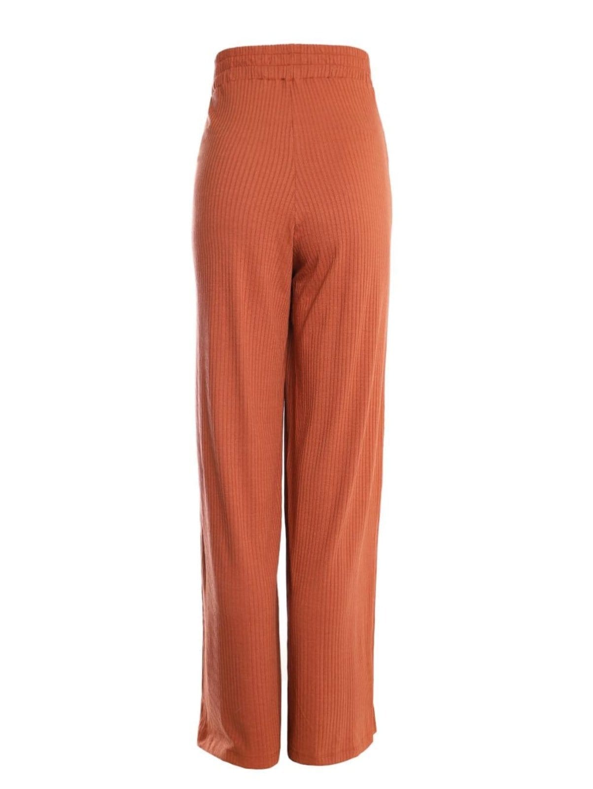 Vista 2 Calça Canelada Autentique Feminina TELHA Autentique laranja