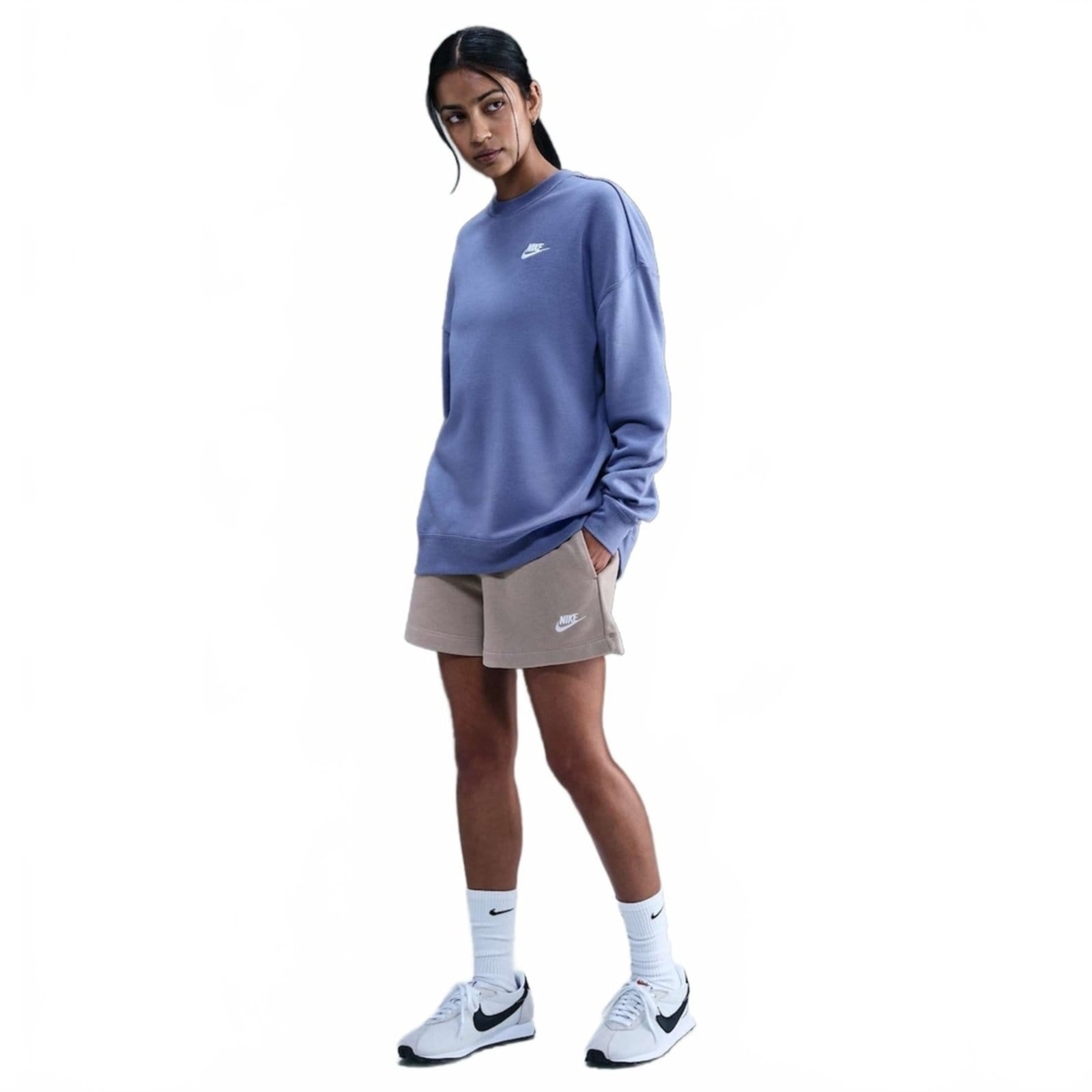 Shorts Nike Sportswear Club Fleece Feminino