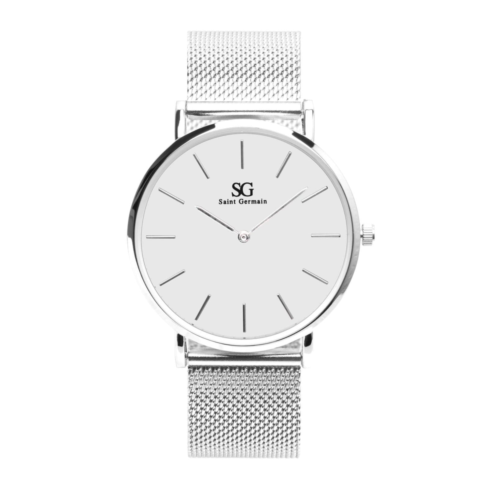 Relógio Feminino Saint Germain Harlem Silver 40mm Prata
