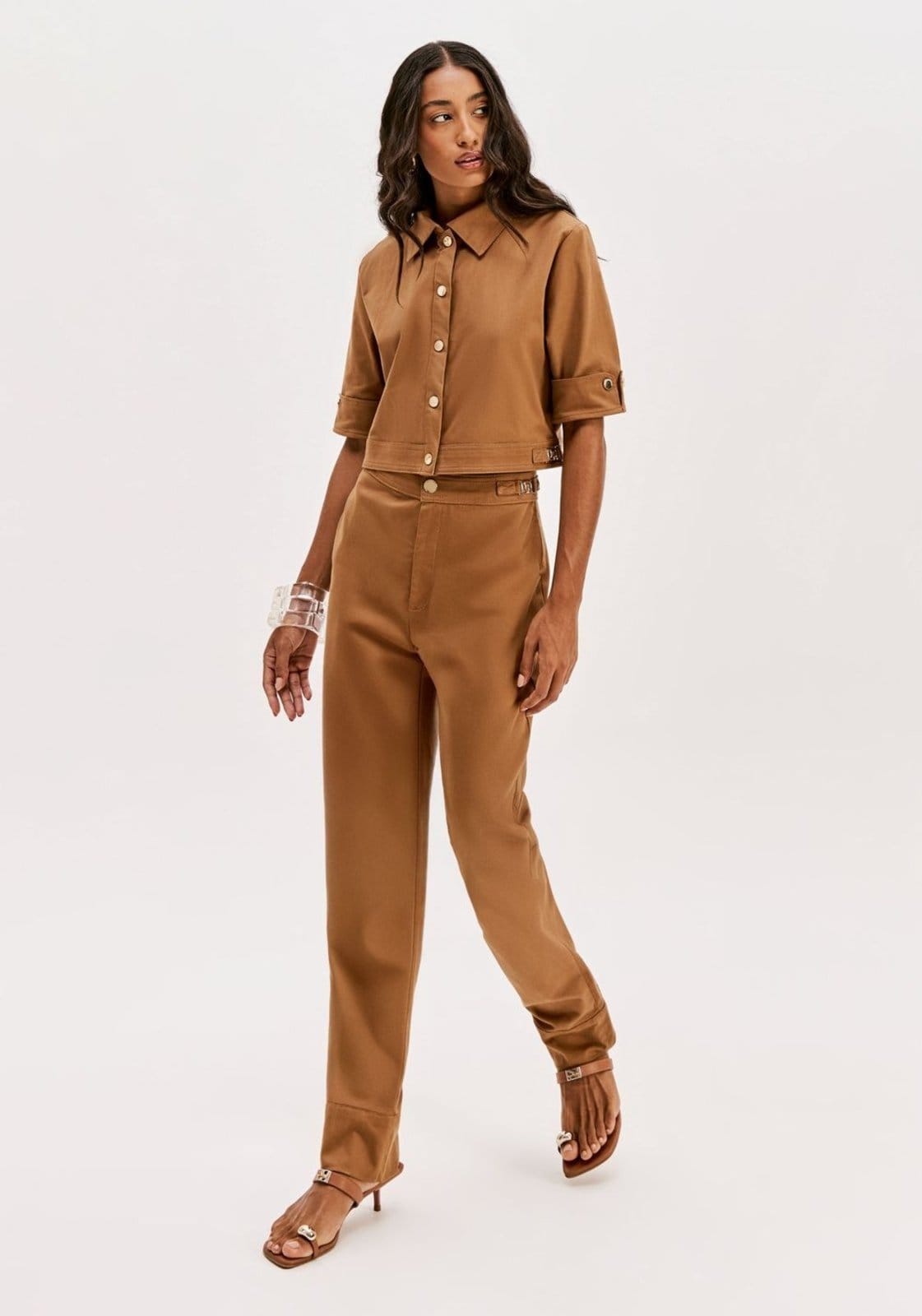 Calça Carrot Cintura Alta