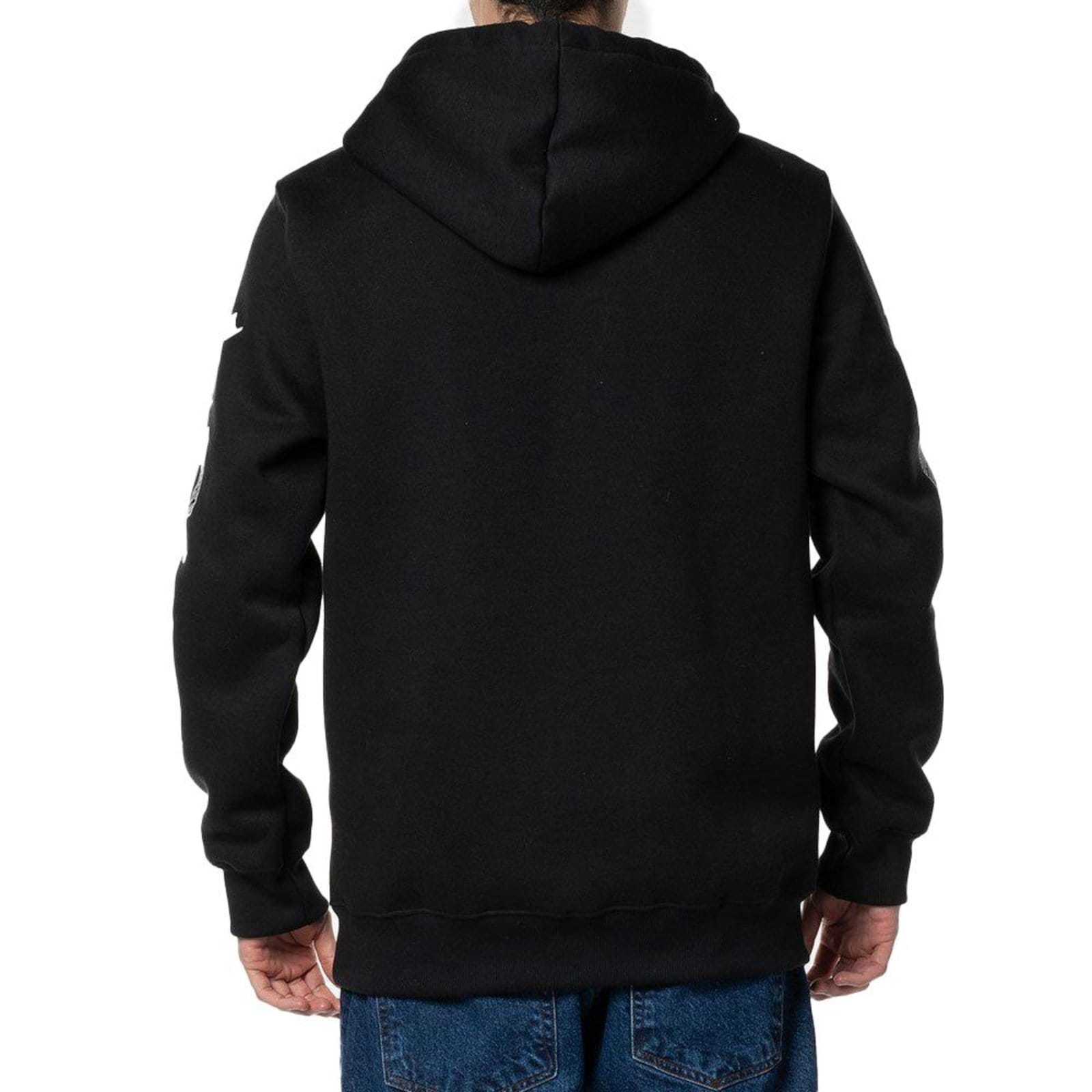 Vista 2 Moletom RVCA Canguru Cousin Of Death 305G WT24 RVCA preto