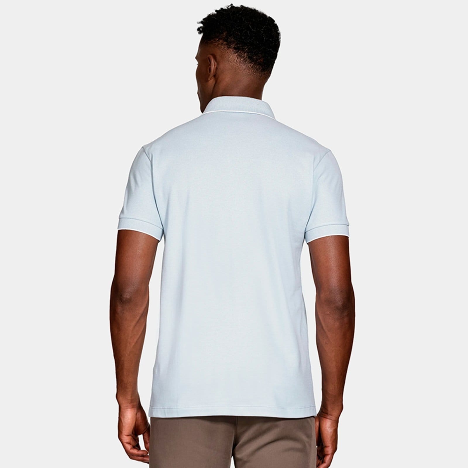 Vista 2 Camisa Polo Aramis Piquet Retilinea In26 Masculino Aramis azul