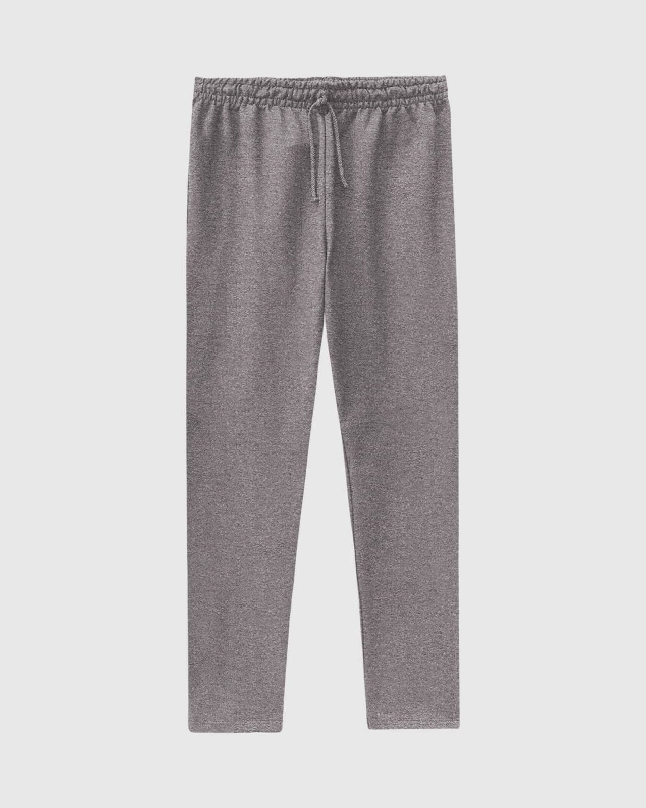 Vista principal Calça Básica Masculina Em Moletom Sem Flanela Malwee cinza