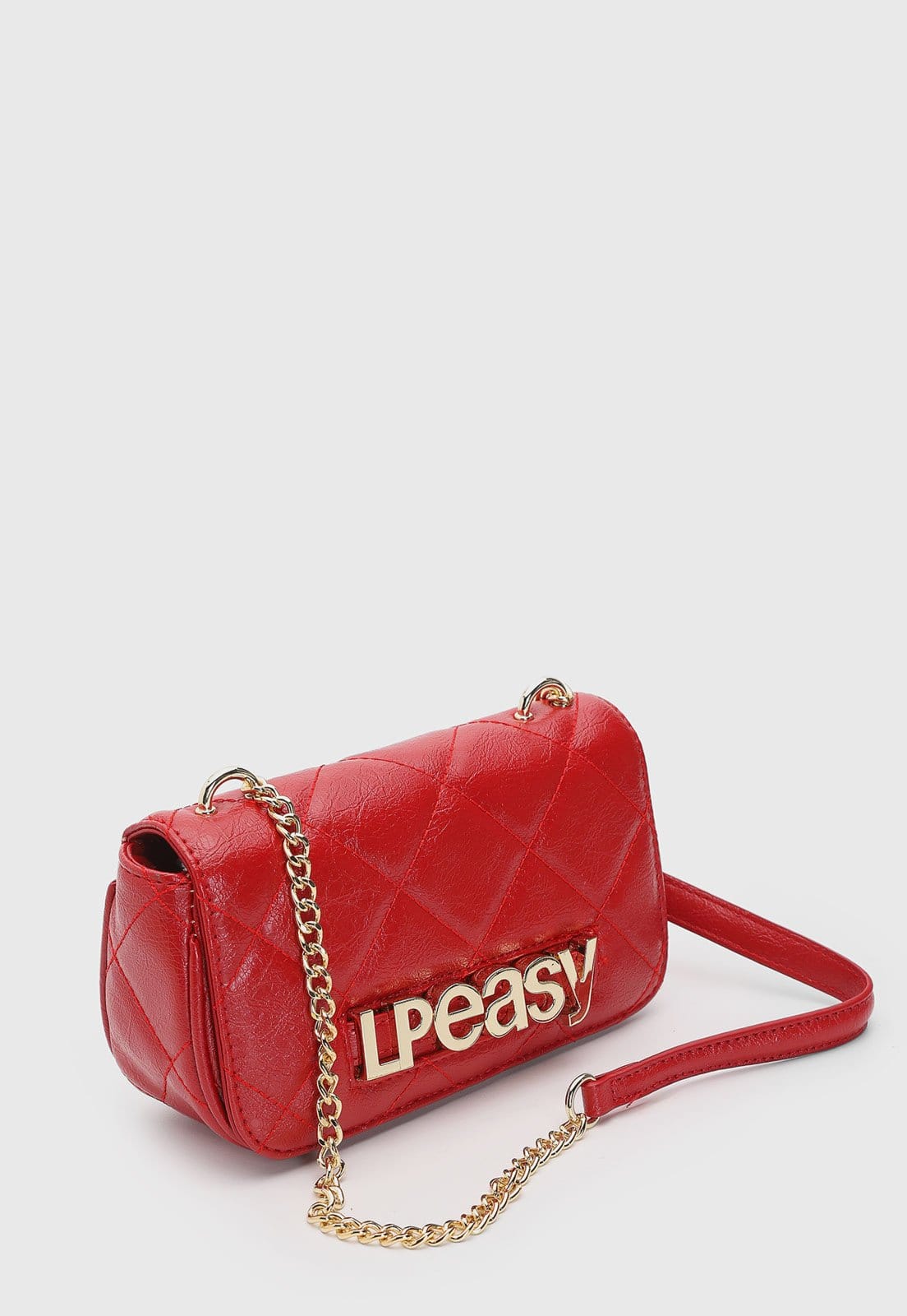 Bolsa Feminina Lança Perfume Matelassê Vermelha - 2