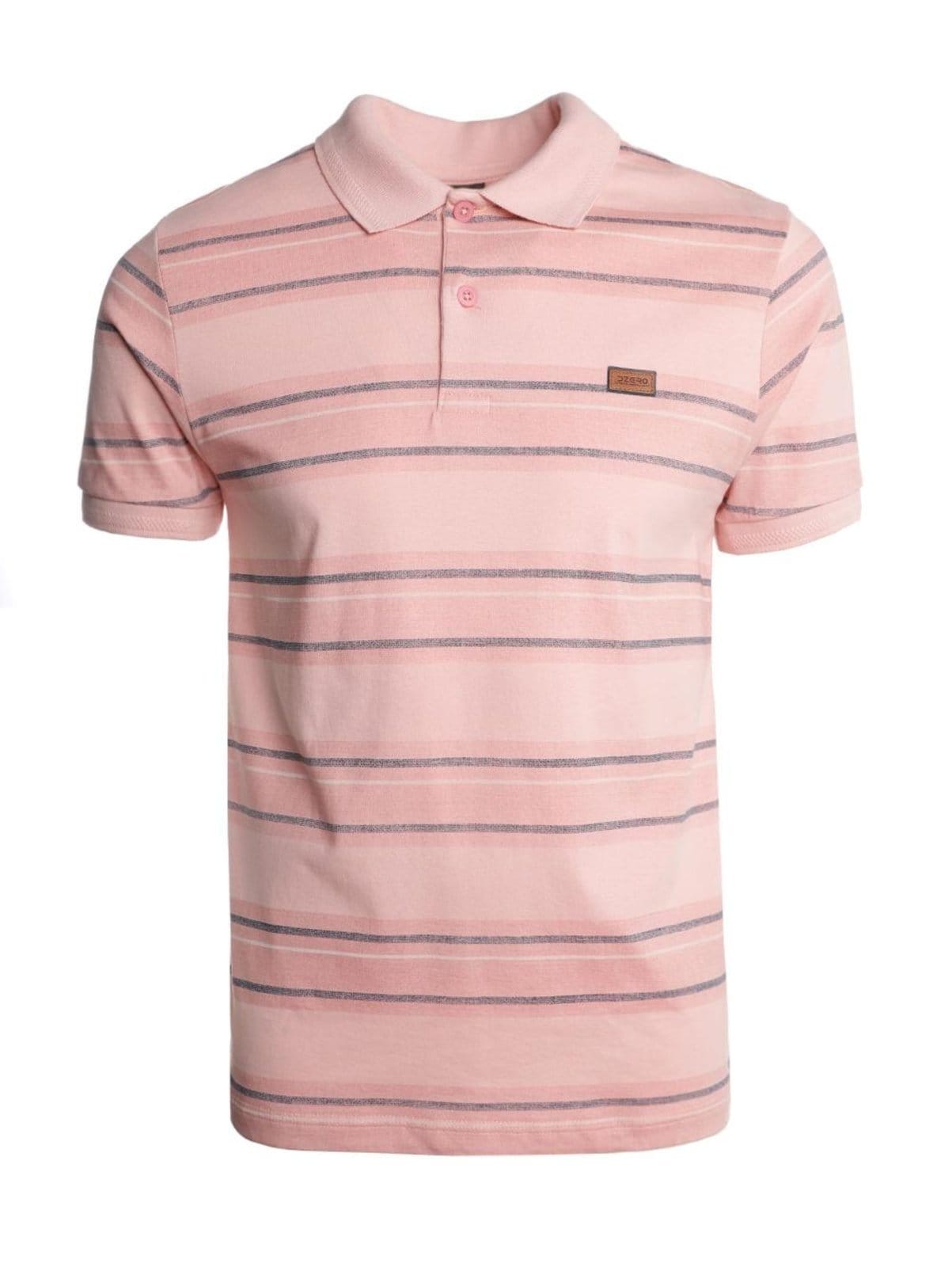 Polo Listrada Manga Curta Masculina ROSE