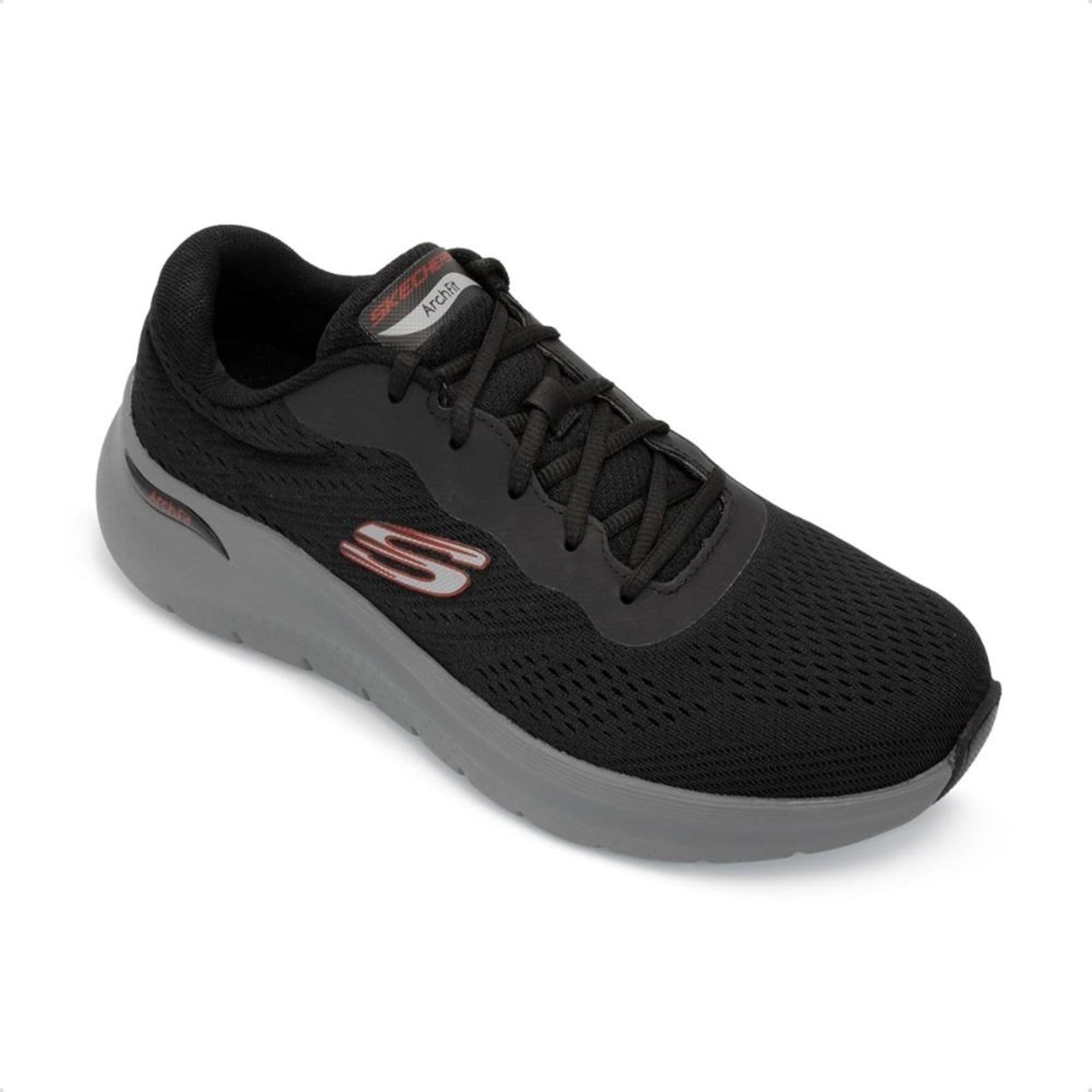 Vista 2 Tênis Skechers Masculino Arch Fit 2.0 Skechers preto
