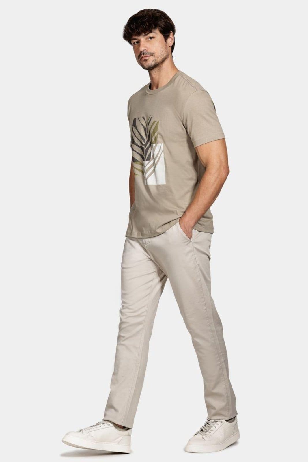 Vista 2 Tenis Aramis Legacy Mason em Couro Off White Aramis branco white