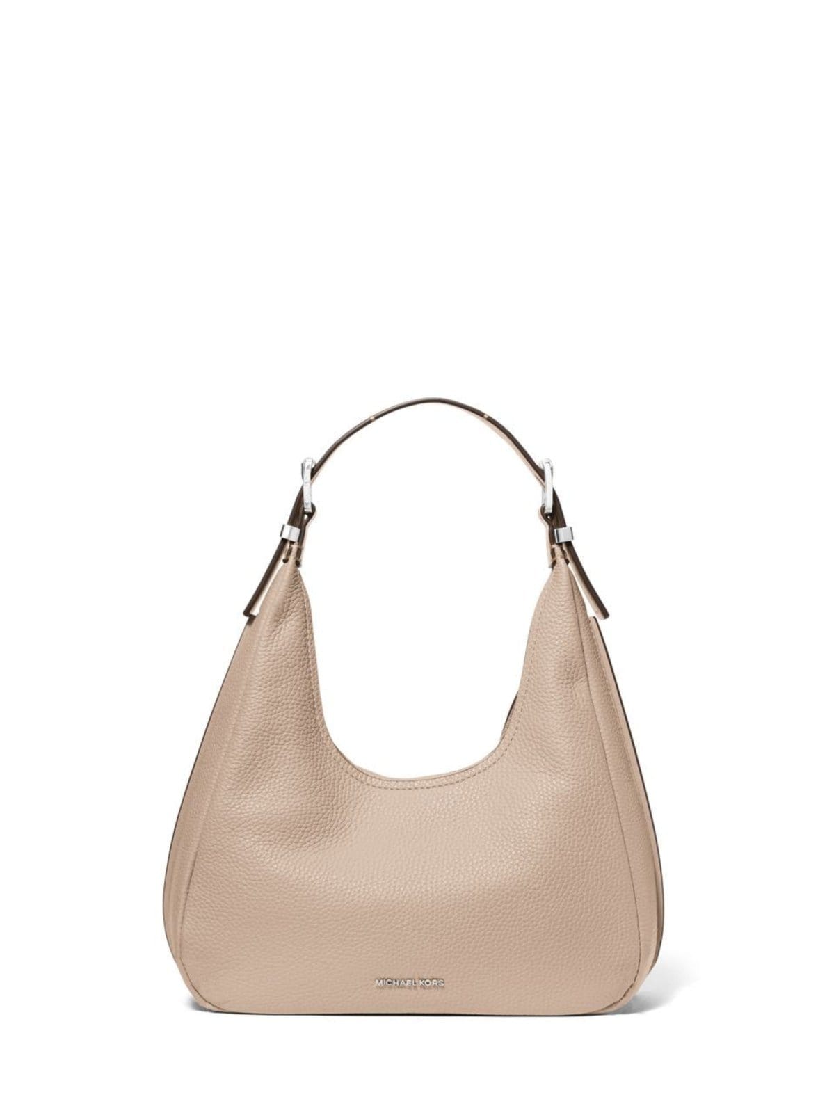 Vista principal Bolsa De Ombro Nolita Pequena De Couro 30F4sy5h1l182 Michael Kors bege